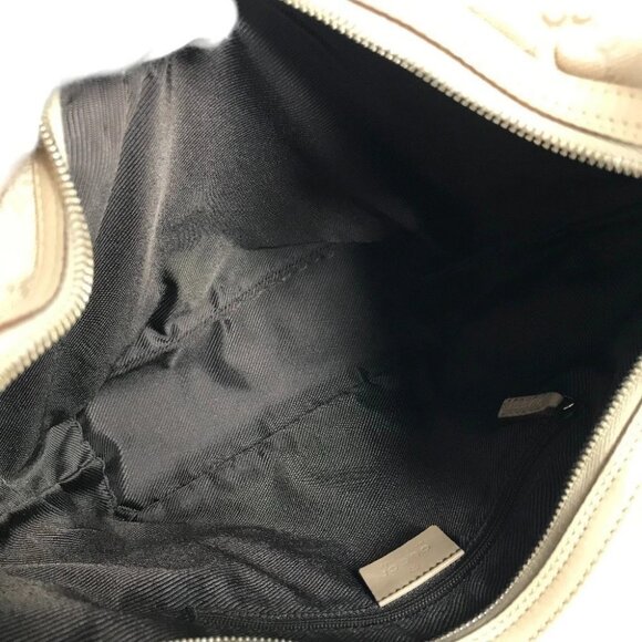 GUCCI 73885 GG logo bucket-shaped Shoulder Bag GGCanvas/Leather Beige - Picture 11 of 15